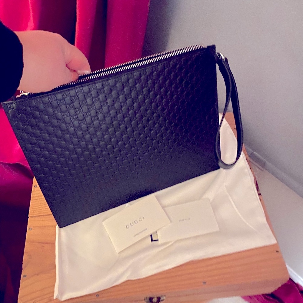 SOLD!Gucci clutch/wristlet - NEW